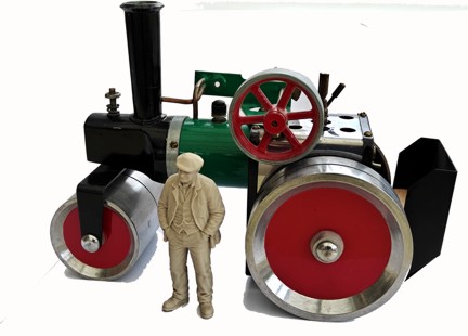 Fred Dibnah Character Unpainted 100mm
