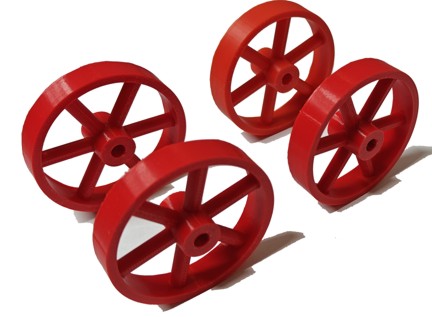 Mamod Plastic Trailer Wheel (x4)