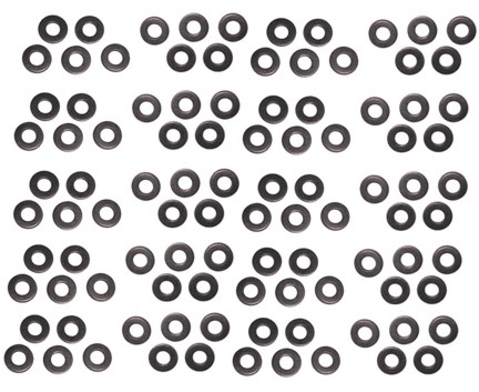 Mamod Safety Valve Washers 1/4 inch Neoprene (x100